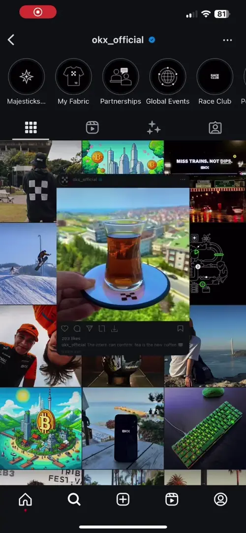Compartir video de Instagram